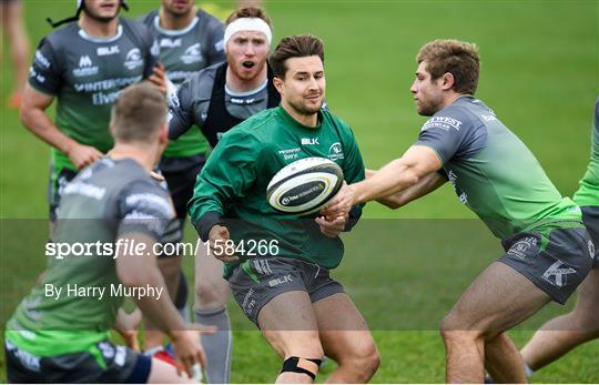 Connacht Rugby Squad Training and Press Conference