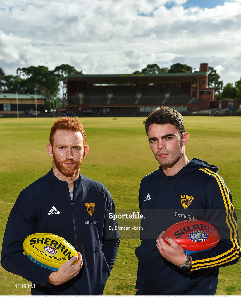 Hawthorn Afl Players Conor Glass And Conor Nash Feature 1519343 Sportsfile