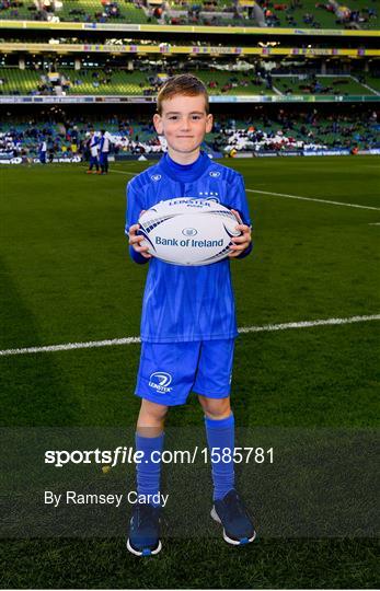 Mascots at Leinster v Munster - Guinness PRO14 Round 6