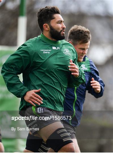 Connacht Rugby Press Conference and Squad Training