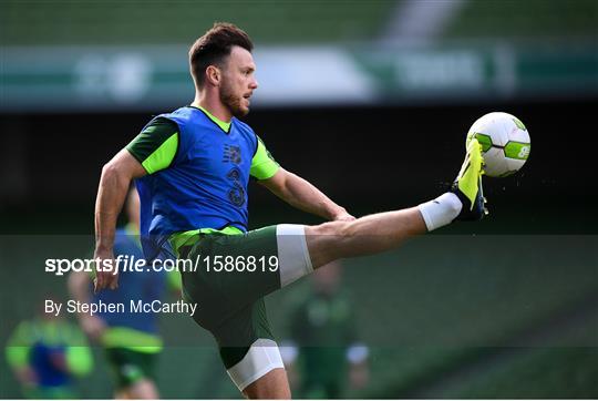 Republic of Ireland Training Session & Press Conference