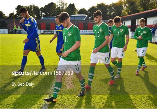 Bosnia & Herzegovina v Republic of Ireland - UEFA U19 European Championship Qualifying match Bosnia & Herzegovina v Republic of Ireland - UEFA U19 European Championship Qualifying match