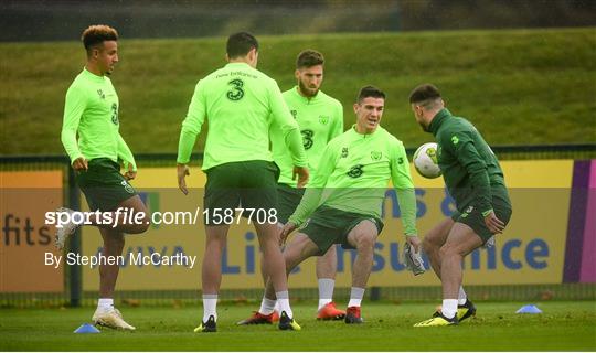 Republic of Ireland Training Session & Press Conference Republic of Ireland Training Session & Press Conference