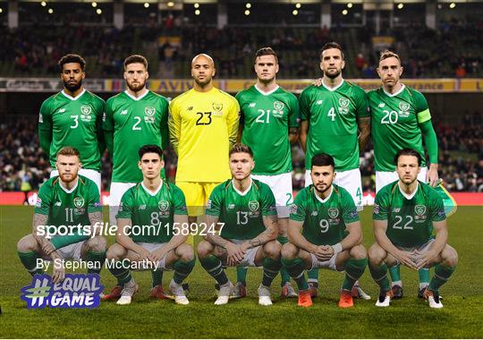 Republic of Ireland v Denmark - UEFA Nations League B Republic of Ireland v Denmark - UEFA Nations League B