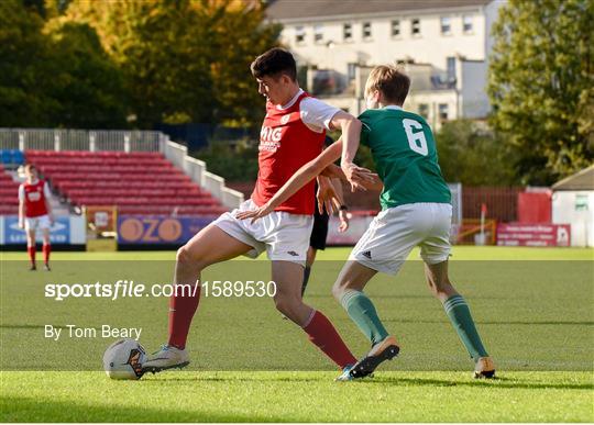 St. Patrick's Athletic v Cork City - National Under 15 Cup Final
