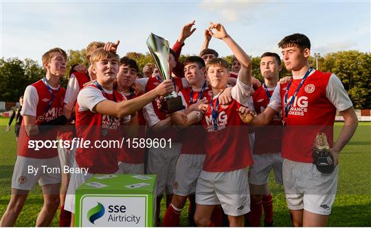 St. Patrick's Athletic v Cork City - National Under 15 Cup Final
