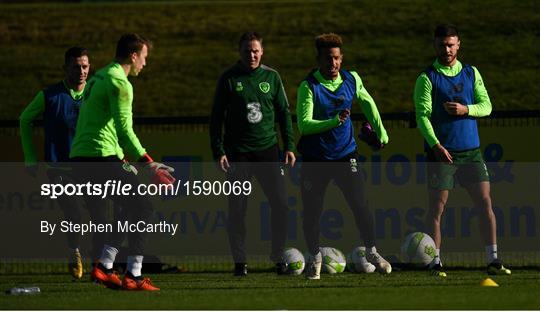 Republic of Ireland Training Session & Press Conference Republic of Ireland Training Session & Press Conference