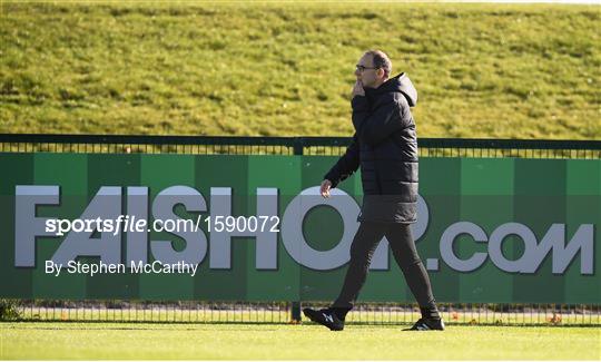 Republic of Ireland Training Session & Press Conference