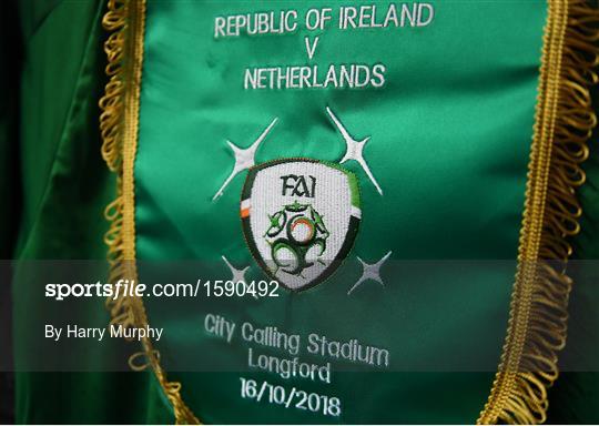 Republic of Ireland v Netherlands - 2018/19 UEFA Under-19 European Championships - Qualifying Round