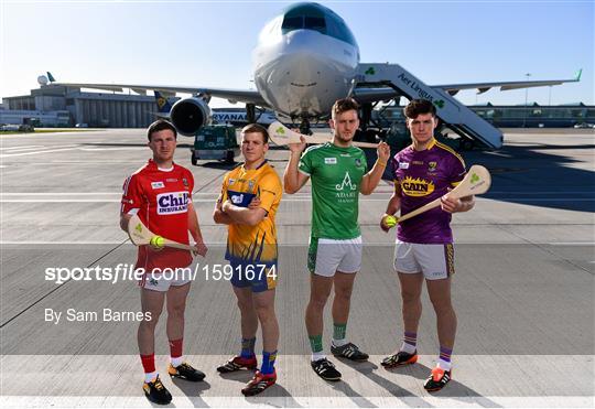 Aer Lingus, in partnership with the GAA and GPA, unveils the customised playing kit for the Fenway Hurling Classic