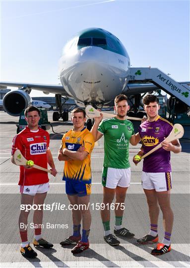 Aer Lingus, in partnership with the GAA and GPA, unveils the customised playing kit for the Fenway Hurling Classic