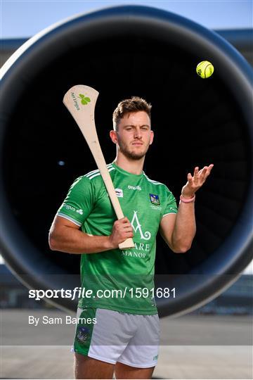 Aer Lingus, in partnership with the GAA and GPA, unveils the customised playing kit for the Fenway Hurling Classic Aer Lingus, in partnership with the GAA and GPA, unveils the customised playing kit for the Fenway Hurling Classic