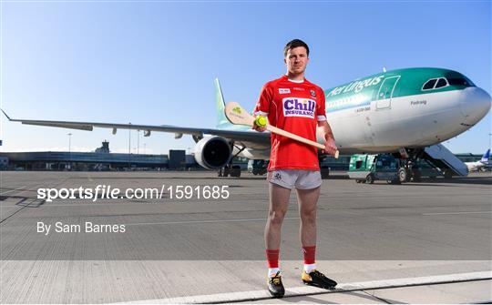 Aer Lingus, in partnership with the GAA and GPA, unveils the customised playing kit for the Fenway Hurling Classic Aer Lingus, in partnership with the GAA and GPA, unveils the customised playing kit for the Fenway Hurling Classic