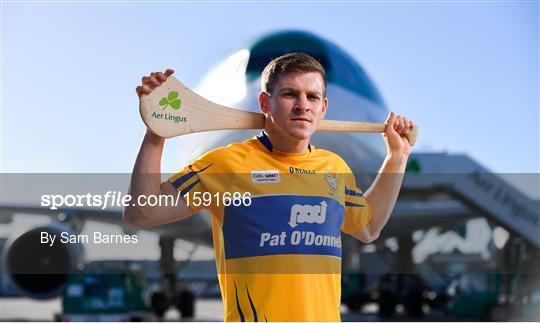 Aer Lingus, in partnership with the GAA and GPA, unveils the customised playing kit for the Fenway Hurling Classic Aer Lingus, in partnership with the GAA and GPA, unveils the customised playing kit for the Fenway Hurling Classic