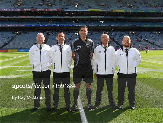Match Officials at Kerry v Galway - Electric Ireland GAA Football All-Ireland Minor Championship Final