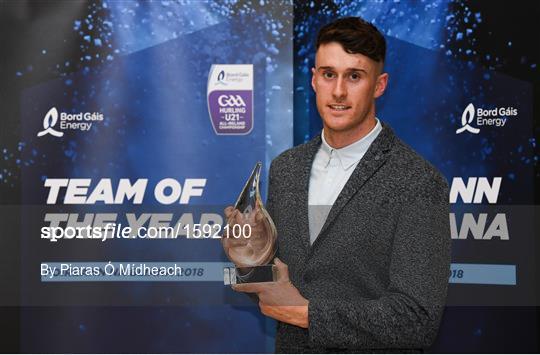 Bord Gáis Energy GAA Hurling U-21 Team of the Year Awards Bord Gáis Energy GAA Hurling U-21 Team of the Year Awards