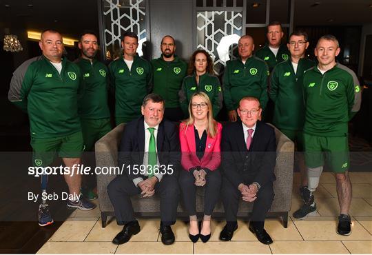 Ireland Amputee Squad depart for 2018 Amputee Football World Cup