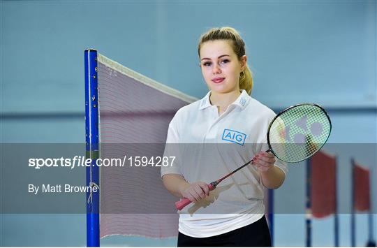 AIG FZ Forza Irish Badminton International 2018 Launch