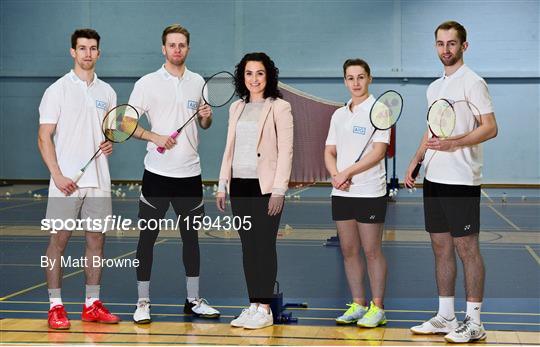 AIG FZ Forza Irish Badminton International 2018 Launch