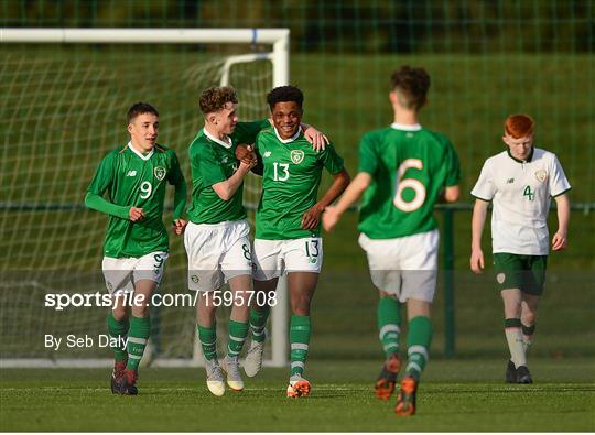 Republic of Ireland U15 v Republic of Ireland U16