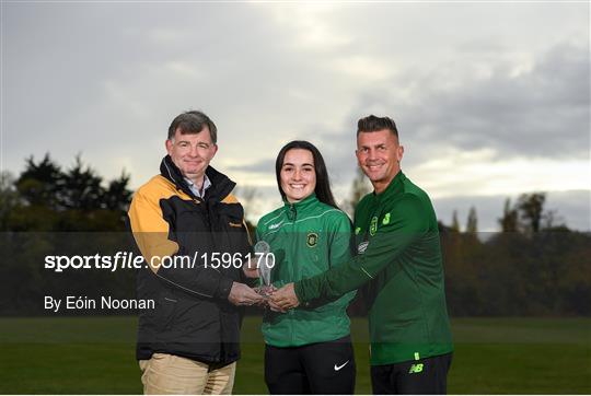 Continental Tyres WNL Player of the Month Presentation - Niamh Farrelly