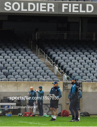 Ireland Rugby Captain's Run and Press Conference