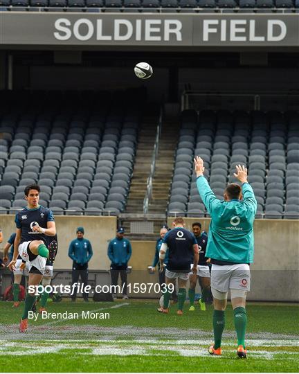 Ireland Rugby Captain's Run and Press Conference