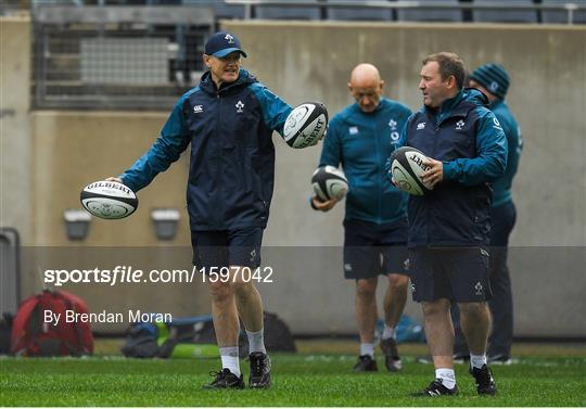 Ireland Rugby Captain's Run and Press Conference