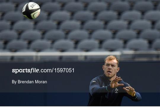 Ireland Rugby Captain's Run and Press Conference