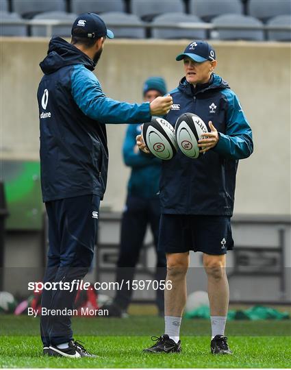 Ireland Rugby Captain's Run and Press Conference