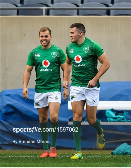 Ireland Rugby Captain's Run and Press Conference