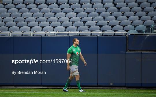 Ireland Rugby Captain's Run and Press Conference