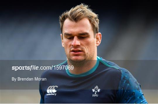 Ireland Rugby Captain's Run and Press Conference