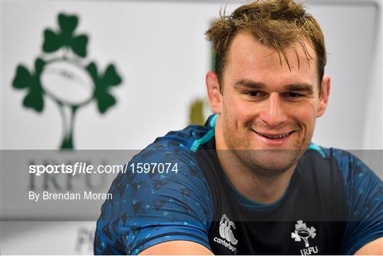 Ireland Rugby Captain's Run and Press Conference