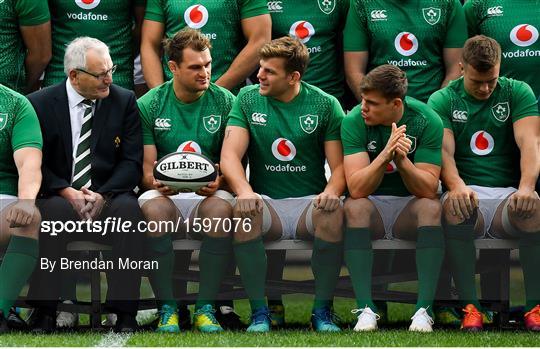 Ireland Rugby Captain's Run and Press Conference