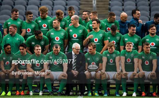 Ireland Rugby Captain's Run and Press Conference