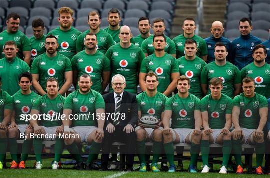 Ireland Rugby Captain's Run and Press Conference