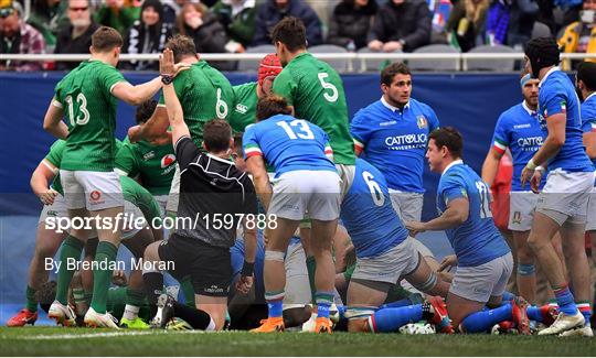 Ireland v Italy - International Rugby