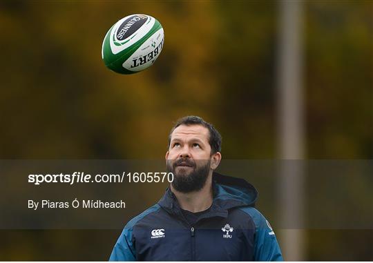Ireland Rugby Squad Training and Press Conference Ireland Rugby Squad Training and Press Conference