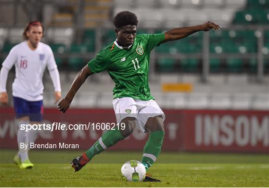 Republic of Ireland v England - U17 International Friendly