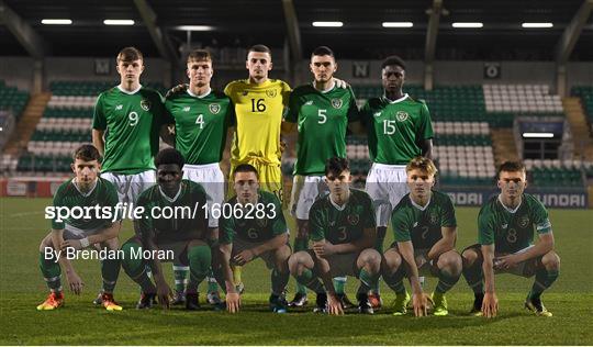 Republic of Ireland v England - U17 International Friendly