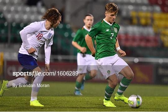 Republic of Ireland v England - U17 International Friendly