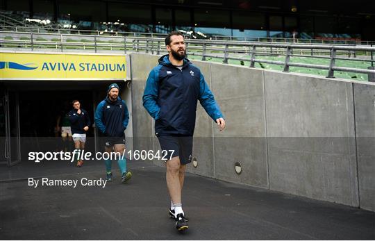 Ireland Rugby Captains Run & Press Conference