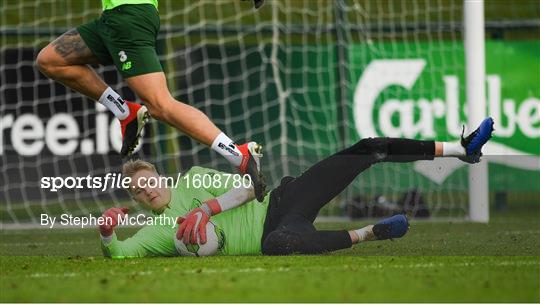 Republic of Ireland Training and Press Conference Republic of Ireland Training and Press Conference