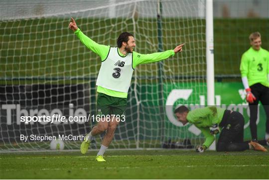 Republic of Ireland Training and Press Conference