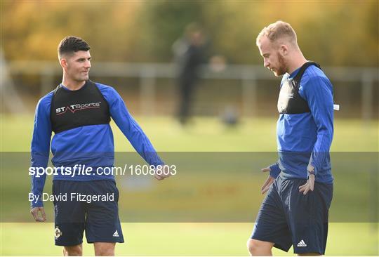Northern Ireland Training Session and Press Conference