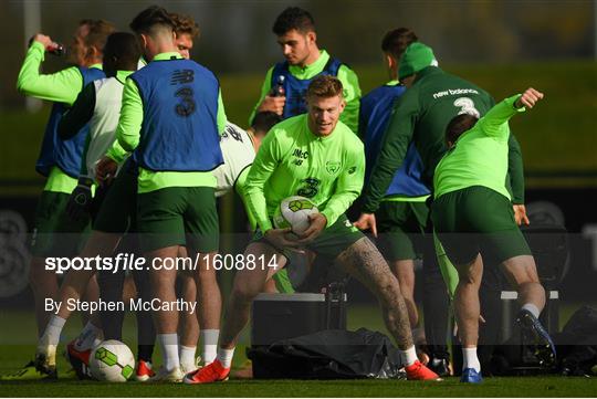 Republic of Ireland Training and Press Conference
