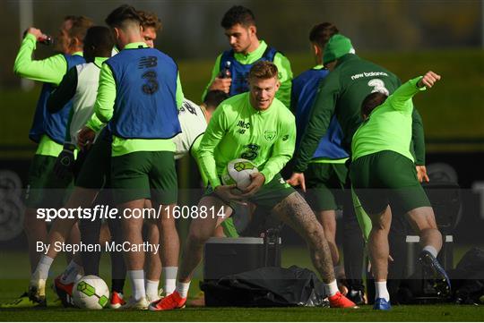 Republic of Ireland Training and Press Conference Republic of Ireland Training and Press Conference