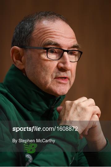 Republic of Ireland Training and Press Conference