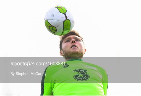 Republic of Ireland Training Session & Press Conference Republic of Ireland Training Session & Press Conference